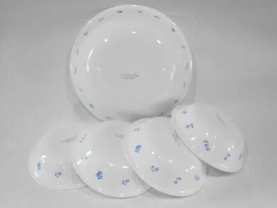 ❤️ NEW 5-pc Corelle PROVINCIAL BLUE SNACK SET 1-Qt Serving & 10-oz Dessert Bowls - Image 1 of 4