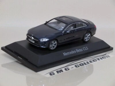 MERCEDES-BENZ C257 CLS 2018 BLU BLUE MET. NOREV  1/43 (NO MiNiCHAMPS KYOSHO) - Immagine 1 di 3