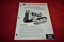 International Harvester TD-14 Crawler Tractor Dealers Brochure AMIL12 Ver647-H
