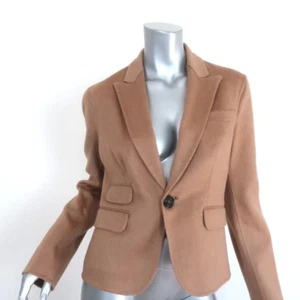 DSquared2 Camel Hair Blazer Brown Size 44 One-Button Jacket - Picture 1 of 9