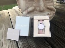 LOLA ROSE LONDON WATCH GENUINE LEATHER PINK BAND BRAND NEW IN BOX WITH TAGS 