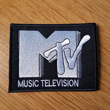 MTV Music Television Logo Patch 3 1/2 inches wide