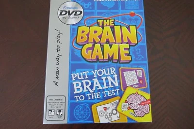 THE BRAIN GAME INTERACTIVE MULTIPLAYER DVD QUIZ TV GAME - Image 1 of 4
