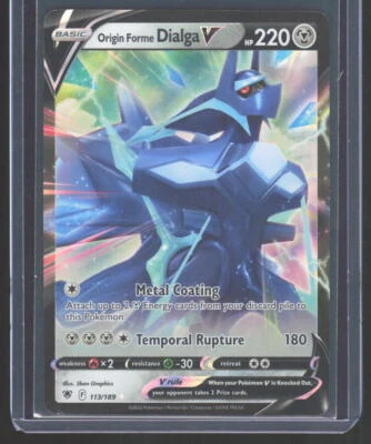 Origin Forme Dialga V #113/189 SWSH10: Astral Radiance - Image 1 of 2