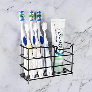 Toothbrush Holder for Shower, Stainless Steel Tooth Brush Storage Stand Rack, Wa - Picture 1 of 6