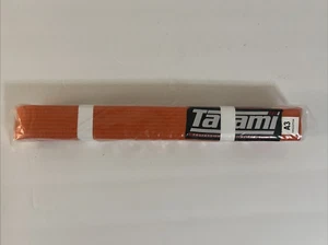 Tatami Fightwear Brazilian Jiu Jitsu ORANGE Belt Size A3 - Picture 1 of 5