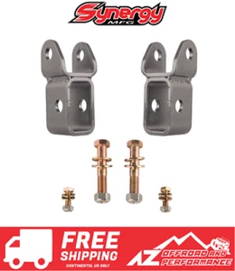 Synergy Mfg Front Lower Shock Relocation Kit for '18-'24 Jeep Wrangler JL / JLU - Picture 1 of 7