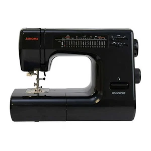 Janome HD 5000 Black Edition Heavy Duty Sewing Machine with Aluminum Body - Picture 1 of 6