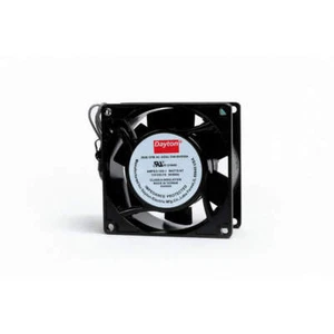 DAYTON 55VD28 Standard Square Axial Fan,3-1/8",Black 55VD28 - Picture 1 of 2