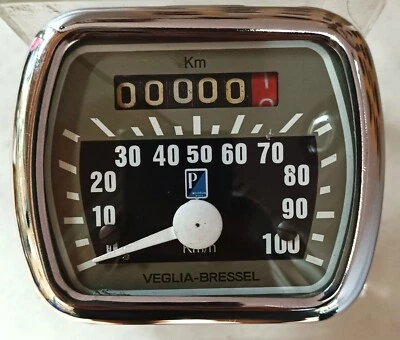CUENTAKILÓMETROS VESPA 125N 125L 150S ORIGINAL RESTAURADO - Image 1 of 4