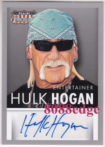 2015 PANINI AMERICANA AUTO: HULK"HOLLYWOOD"HOGAN-AUTOGRAPH WRESTLING ICON/LEGEND - Picture 1 of 2