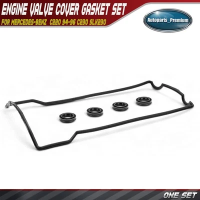 Juego de juntas de cubierta de válvula de motor para Mercedes-Benz W202 C220 1994-1996 C230 SLK230 Foto 1 de 4