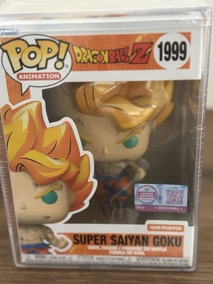 Funko Pop! DBZ Super Saiyan Goku #1999 1200 pc LEGENDARY - Immagine 1 di 4