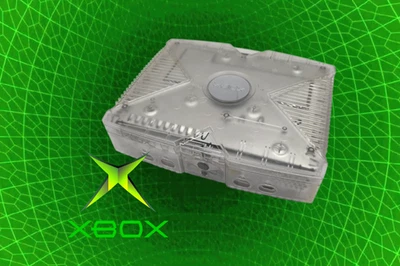 Edición Limitada Cristal Transparente OEM OG Original Xbox SOLO CARCASA con Tornillos para 1.6 Foto 1 de 3