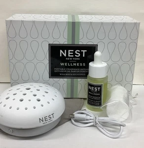 Nest Wellnes Portable Fragance Diffuser WILD MINT & EUCALYPTUS AS PICT, NEW! - Picture 1 of 7