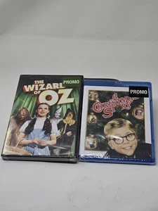The Wizard Of Oz And A Christmas Story Promo Unopened Cds - Imagen 1 de 4