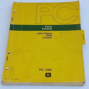 JOHN DEERE 2030 TRACTOR Parts Catalog 300+ Pages Vintage 1976 PC-1289 - Picture 1 of 15