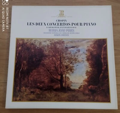 STEREO ERATO STU 71129 Maria JOAO PIRES Piano Concertos CHOPIN BOX 2LP NM - Photo 1/3