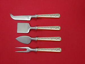 Windsor Rose by Watson Sterling Silver Cheese Serving Set 4 Piece HHWS  Custom