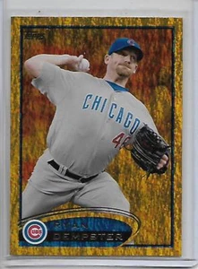2012 Topps Ryan Dempster Gold Sparkle Parallel Card - Picture 1 of 1