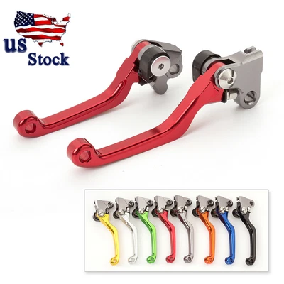 USA For Honda CRF250R CRF450R CRF450RX 2007-2019 Dirt Pivot Brake Clutch Levers - Image 1 of 4