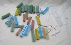 Vintage plastic hair curlers rollers hair dressing dispaly prop use only
