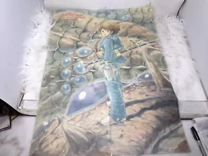 Vintage 1980 VIZ Comics Promo Poster Nausicaa aus dem Tal des Windes LESEN - Bild 1 von 8
