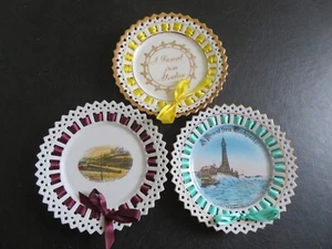 Drei Bandplatten Blackpool Aberdeen Gt Yarmouth - Bild 1 von 6