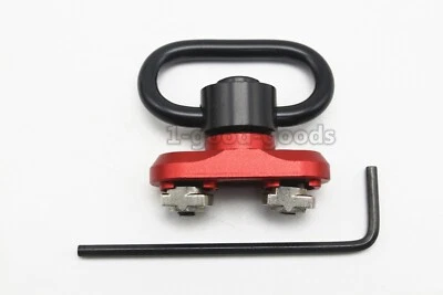 1.25inch Mlok QD Sling Swivel Quick Release Stud Mount Picatinny Rail Adapter - Image 1 of 4
