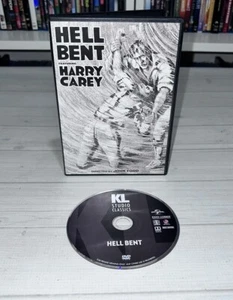 KL Studio Hell Bent Featuring Harry Carey DVD 1918 Directed By John Ford - Foto 1 di 5