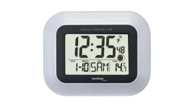 technoline Jumbo-Funk-Wanduhr LCD, 228 x 180 x 28 mm - Bild 1 von 2