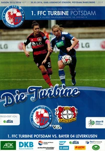 Frauenfußball 1.FFC Turbine Potsdam - Bayer 04 Leverkusen 2015/2016 - Bild 1 von 1