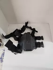 Blackhawk Omnivore L2 X300 Light Bearing Left Hand Black Holster 419001bbr With - Picture 1 of 5
