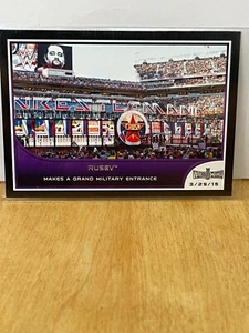 Rusev #11 WWE Road To Wrestlemania 2016 Topps Trading Card - Picture 1 of 2