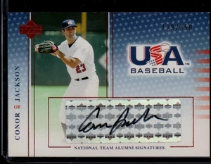 Conor Jackson 2005 UD USA Baseball Alumni Signatures RC Auto 129/350 Mint+ - Picture 1 of 2