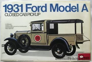 MINICRAFT USATO 1:16 KIT AUTO 1931 FORD MODEL A CLOSED CAB PICKUP ART 1517 - Foto 1 di 1
