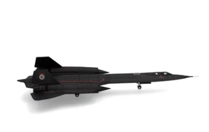 1:200 Herpa USAF Lockheed SR-71A Blackbird Plane Airplane Diecast Aircraft Model - Picture 1 of 1