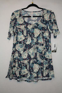 NWT LuLaRoe Disney Princesses Perfect T Shirt Sz M Blue - Bild 1 von 4