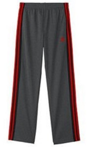 boys red adidas pants