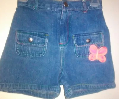 (#181) Kids Headquarters denim shorts. 6x - Image 1 of 3