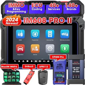Dispositivo de diagnóstico 2025 Autel MaxiIM IM608 PRO II ke-y programación OBD2 - Imagen 1 de 19