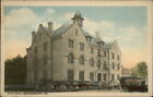 Winchester Virginia City Hall antique cars 1921 D Kaufmann Publ mailed postcard