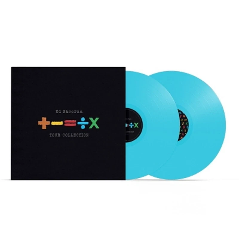 Ed Sheeran/+－=÷× Tour Collection (Bright Blue Vinyl/2LP) 5419.798492 New LP - Image 1 of 1