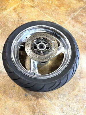 Yamaha YZF600R 1998 2000 OEM conjunto de rueda trasera 4JH-25338-00-7B Foto 1 de 4