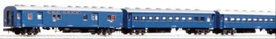 KATO N Gauge Old Passenger Car 4car Set Blue 10-034-1 Model Passenger Train - image 1 of 1