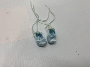 MUÑECA VINTAGE Accesorios Muñeca Bailarina Zapatos - Antiguo Stock Lindo Estilo Azul - Imagen 1 de 5