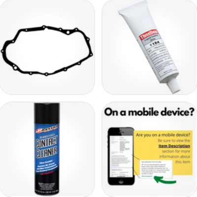 CLUTCH GASKET + CASE SEALANT/GASKET MAKER +CONTACT CLEANER YAMAHA DT 250 1974 74 - Image 1 of 4