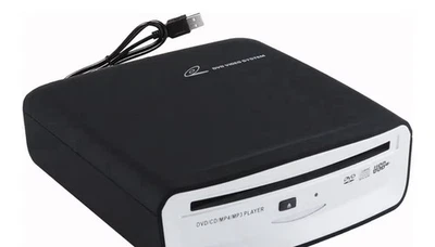 Tragbarer CD/DVD-Player für Auto mit Bluetooth und USB-Anschluss - Bild 1 von 4