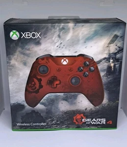 Original Xbox Controller Gears of War 4 Crimson Omen Limited Edition in OVP - Bild 1 von 8
