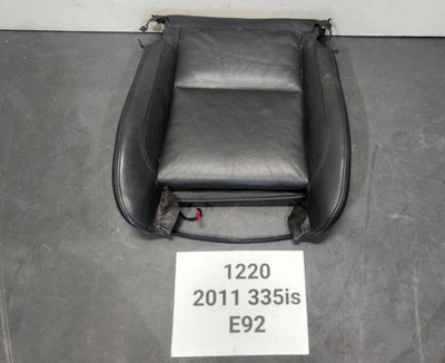 ✅ 07-13 OEM BMW E92 328 335 переднее пассажирское сиденье нижняя подушка кожа черный - Изображение 1 из 4